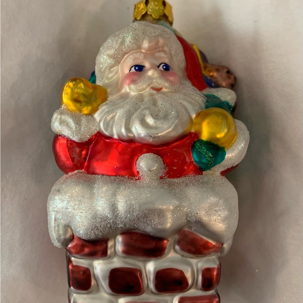 Hand Painted Signed & Dated BK Ornament